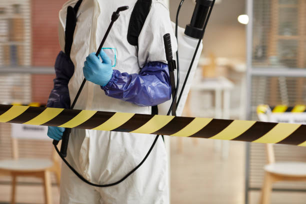 Professional Biohazard Cleanup technician working in Potsdam, OH